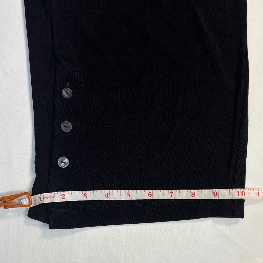 Elegant Black Straight Leg Pants - Picture 3 of 5